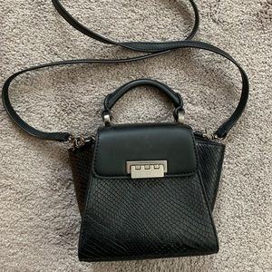 Zac Posen Mini Crossbody Snakeskin Bag